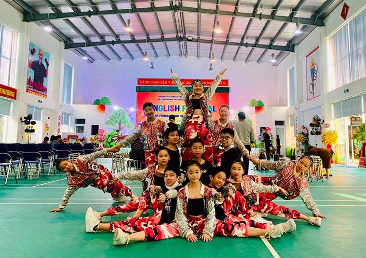 Tiết mục đạt giải Nhì Festival Tiếng Anh cấp quận